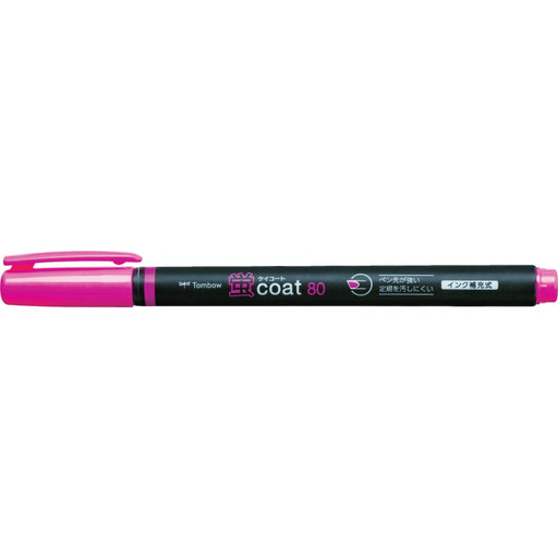 Tombow Highlighter Fluorescent Pink Pencil 80 Coat Model Wa-Sc90-Kiichin - The #1 Place for Japanese Goods in Your Hand!