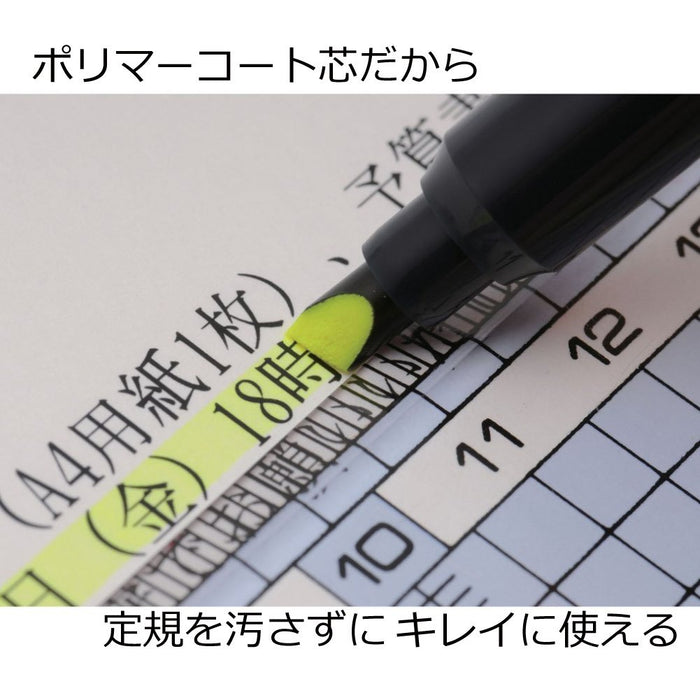 Tombow Bright Fluorescent Coat Pencil Highlighter Pack of 10-Kiichin - The #1 Place for Japanese Goods in Your Hand!