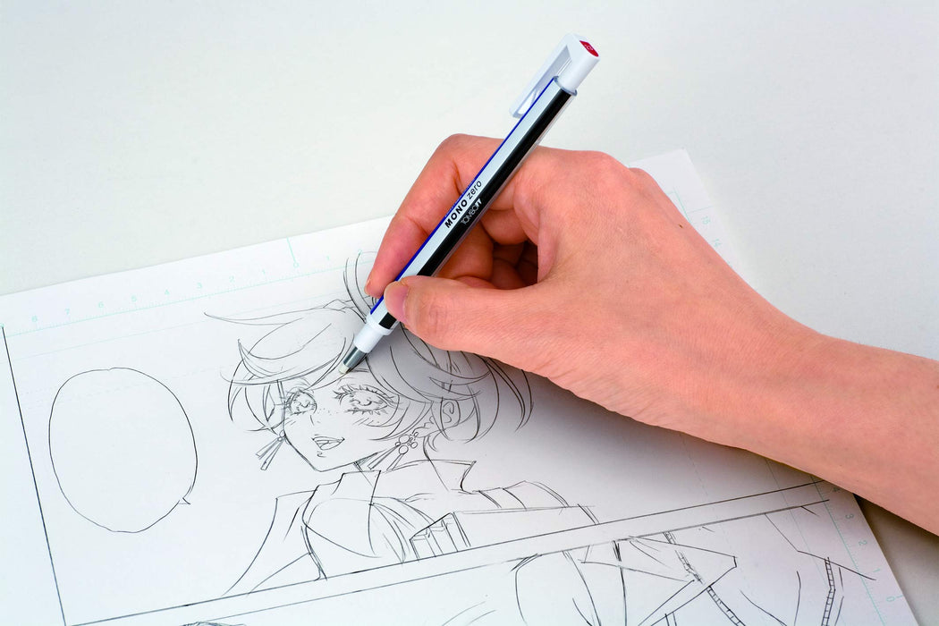 Tombow Mono Zero Round Standard Pencil Holder Eraser Eh-Kur-Kiichin - The #1 Place for Japanese Goods in Your Hand!