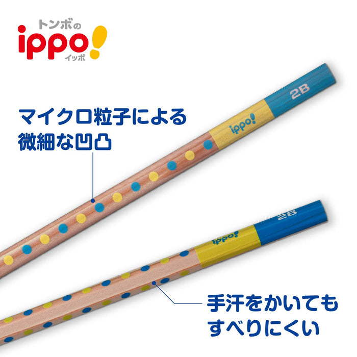 Tombow Triangular Axis 4B Pencil Firm Grip 1 Dozen - Kb-Eg01-4B-Kiichin - The #1 Place for Japanese Goods in Your Hand!