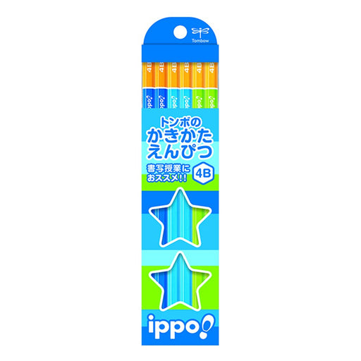 Tombow Ippo 4B Drawing Pencil Dozen Pack Blue - Tombow Pencil Series-Kiichin - The #1 Place for Japanese Goods in Your Hand!