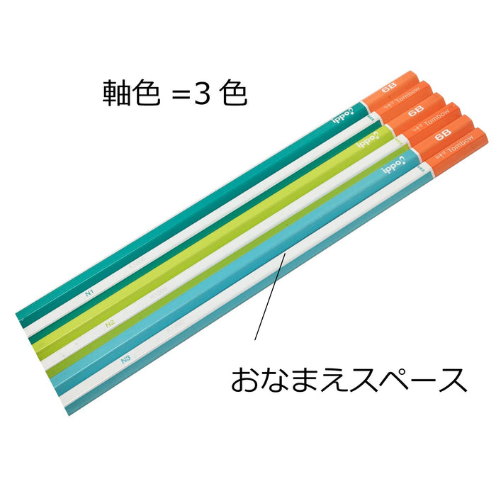 Tombow Ippo 6B Drawing Pencils - Pack of 12 Perfect for Artists-Kiichin - The #1 Place for Japanese Goods in Your Hand!