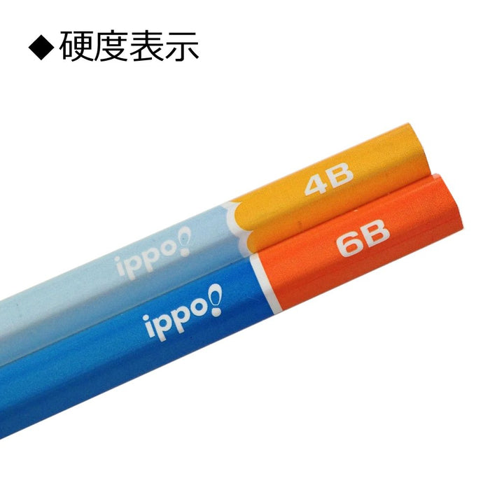 Tombow 6B Blue Pencil - Ippo Series Perfect for Drawing Set of 12-Kiichin - The #1 Place for Japanese Goods in Your Hand!