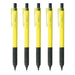Tombow Mono Graph Light 0.5mm Mechanical Pencil Neon Yellow 5 Piece Set-Kiichin - The #1 Place for Japanese Goods in Your Hand!