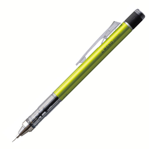 Tombow Mono Monograph Mechanical Pencil 0.5mm Lime - Pack of 5-Kiichin - The #1 Place for Japanese Goods in Your Hand!