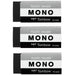 Tombow Mono Black Pencil Eraser PE04 Pack of 3-Kiichin - The #1 Place for Japanese Goods in Your Hand!