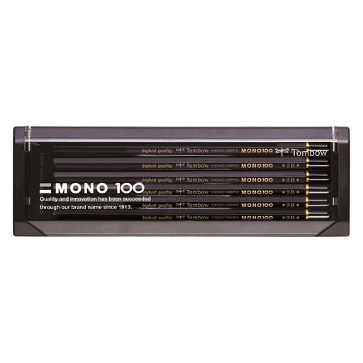 Tombow Mono 100 Pencil Set 3B Grade 1 Dozen - Tombow Mono-1003B-Kiichin - The #1 Place for Japanese Goods in Your Hand!