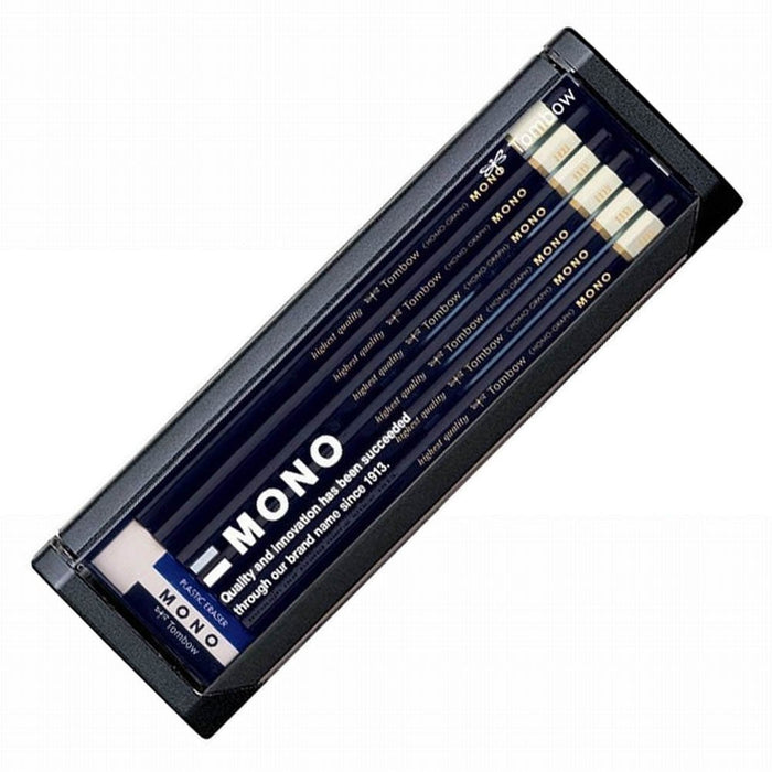 Tombow Mono HB Pencil - High-Quality Long-Lasting Pack of 12-Kiichin - The #1 Place for Japanese Goods in Your Hand!