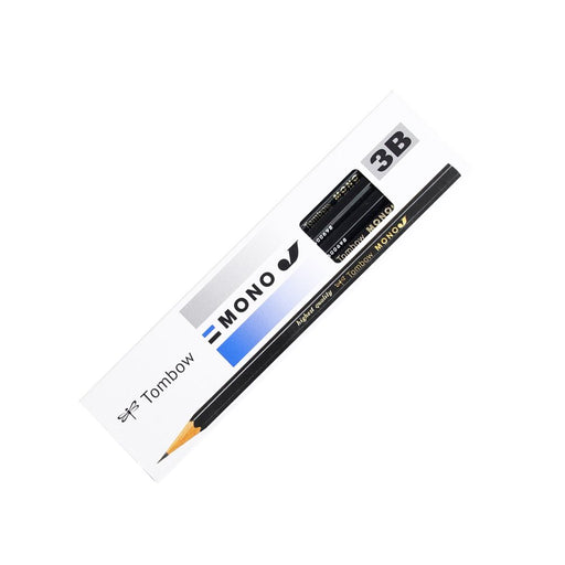 Tombow Mono J 3B Pencil Set High-Quality for Professional Use Pack of 12-Kiichin - The #1 Place for Japanese Goods in Your Hand!