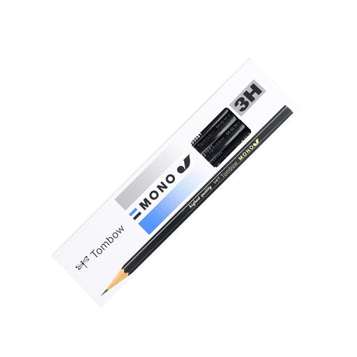 Tombow Mono J 3H Pencils - High-Quality Art and Drawing Tools Pack of 12-Kiichin - The #1 Place for Japanese Goods in Your Hand!