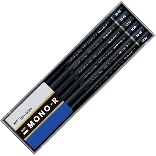 Tombow Mono R 3B Pencils Pack of 12 in Durable Case-Kiichin - The #1 Place for Japanese Goods in Your Hand!