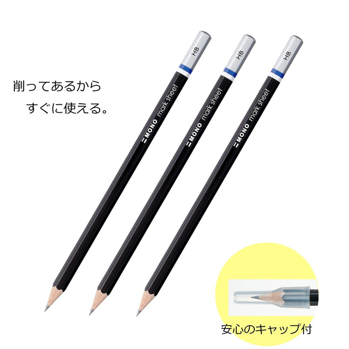 Tombow Mono HB Pencil and Monomark Sheet Set - Essential Writing Kit-Kiichin - The #1 Place for Japanese Goods in Your Hand!