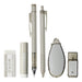 Tombow Mono Pit 0.3mm Mechanical Pencil Set 6pc Ash Taupe - PCC-643AAZ-Kiichin - The #1 Place for Japanese Goods in Your Hand!