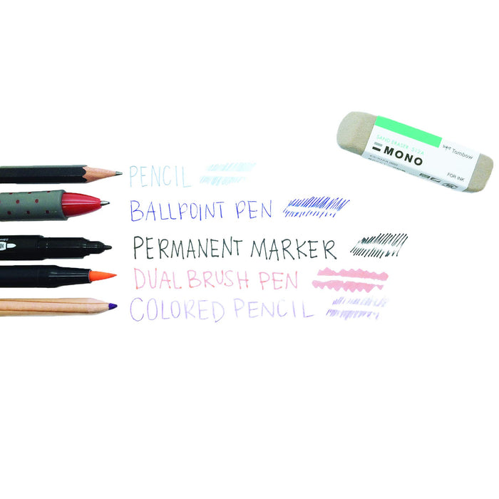 Tombow Mono Sand Pencil Eraser ES-512A for Precision Erasing-Kiichin - The #1 Place for Japanese Goods in Your Hand!