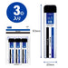 Tombow Mono Sharp HB 0.5mm Lead Pencil 3 Pack - ECG-322 Monograph-Kiichin - The #1 Place for Japanese Goods in Your Hand!