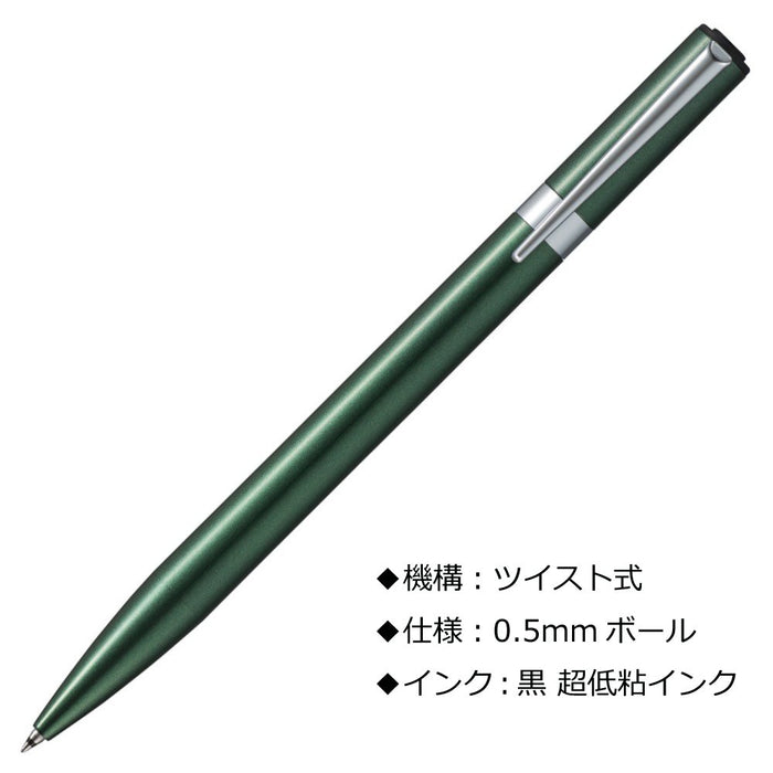 Tombow Oil Ballpoint Pen Zoom L105 0.5 Tip Green - Elegant Pencil Style by Tombow-Kiichin - The #1 Place for Japanese Goods in Your Hand!