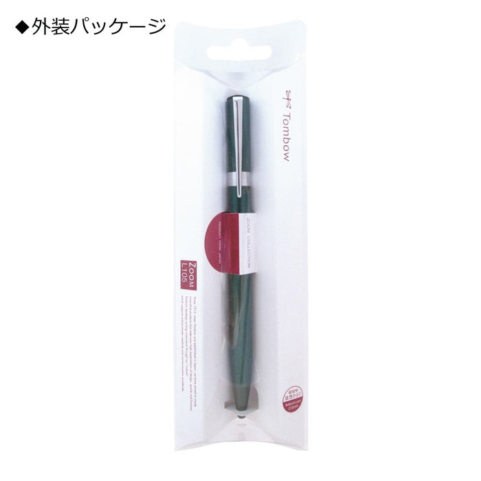 Tombow Oil Ballpoint Pen Zoom L105 0.5 Tip Green - Elegant Pencil Style by Tombow-Kiichin - The #1 Place for Japanese Goods in Your Hand!