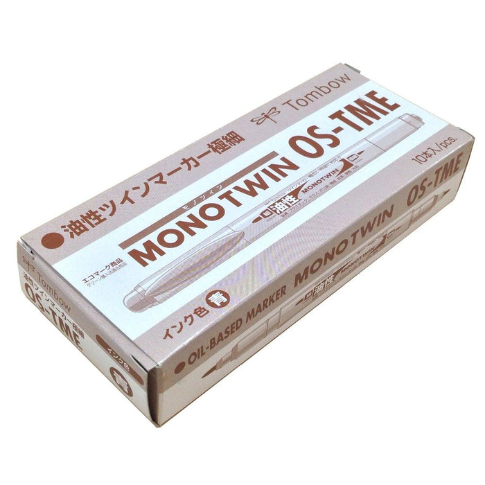 Tombow Mono Twin Oil Pencil Extra Fine E Blue 10 Piece Pack-Kiichin - The #1 Place for Japanese Goods in Your Hand!