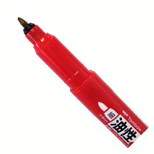 Tombow Mono Twin Oil Pen Extra Fine Red Pack of 10 Pencils-Kiichin - The #1 Place for Japanese Goods in Your Hand!
