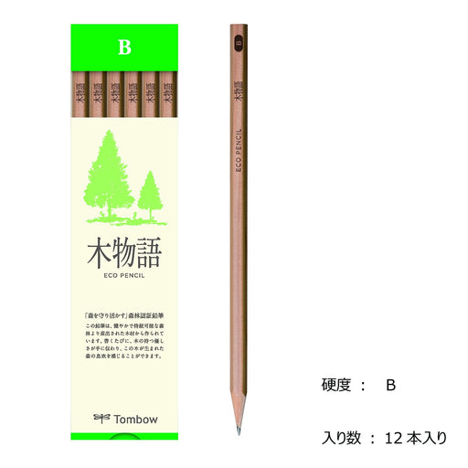 Tombow Pencil S Tree Story B Pack of 12 La-Ksb Style by Tombow-Kiichin - The #1 Place for Japanese Goods in Your Hand!
