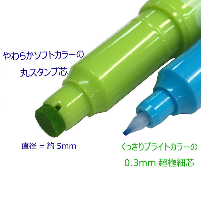 Tombow Water-Based Signature Pen Pencil Play Color Dot 3 Set A GCE-311A-Kiichin - The #1 Place for Japanese Goods in Your Hand!