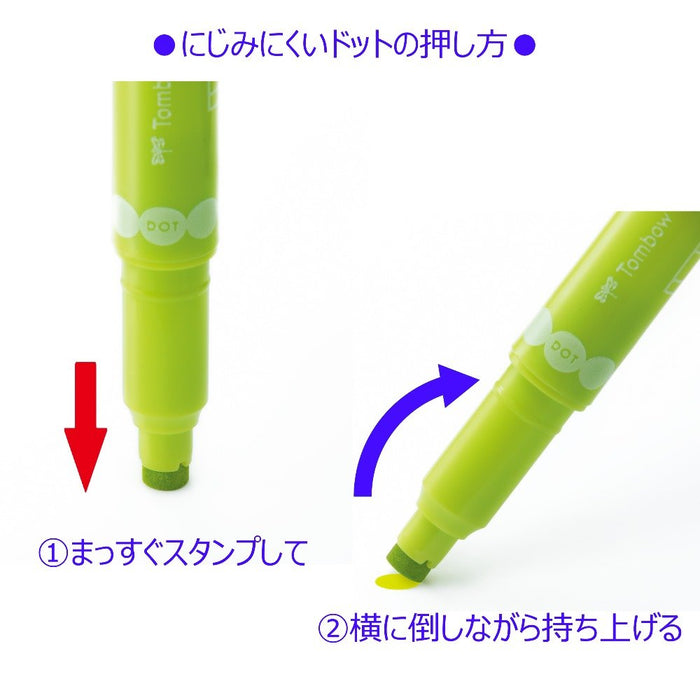 Tombow Water-Based Signature Pen Pencil Play Color Dot 3 Set A GCE-311A-Kiichin - The #1 Place for Japanese Goods in Your Hand!