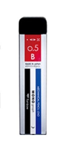 Tombow Monograph Sharp Lead 0.5 B Monocolor 40 Pieces Mg Pack-Kiichin - The #1 Place for Japanese Goods in Your Hand!