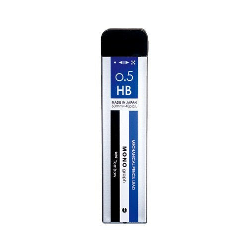 Tombow Monograph Mg Sharp 0.5 Hb Lead 40 Pieces Monocolor R5-Mghb01-Kiichin - The #1 Place for Japanese Goods in Your Hand!