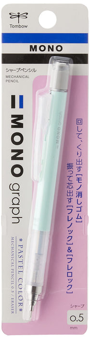 Tombow Monograph Sharp 0.5mm Mechanical Pencil Mint Green - DPA-136C-Kiichin - The #1 Place for Japanese Goods in Your Hand!