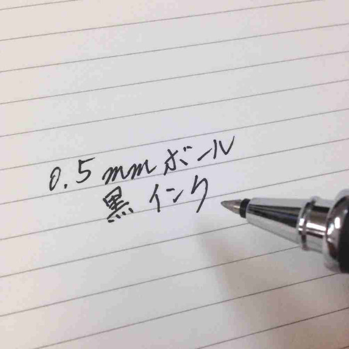 Tombow Zoom L5P Refill 0.5 Black Ballpoint Pen Ink Water-Based 10 Pieces-Kiichin - The #1 Place for Japanese Goods in Your Hand!