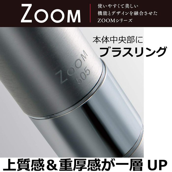 Tombow Zoom505 Silver Ballpoint Pen Water-Based Meta Hairline Bw-Lzb04-Kiichin - The #1 Place for Japanese Goods in Your Hand!