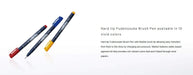 Tombow Fudenosuke Water-Based Signature Pen in Tailored Gray 1 Piece-Kiichin - The #1 Place for Japanese Goods in Your Hand!
