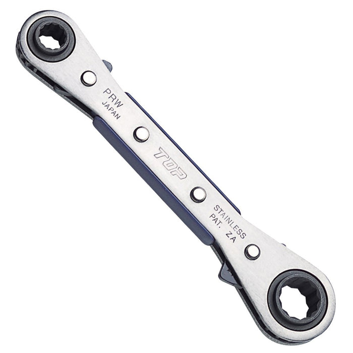 Top Kogyo 4-Size Plate Ratchet Wrench 13/14/15/17mm Stainless Steel Japan-Kiichin - The #1 Place for Japanese Goods in Your Hand!