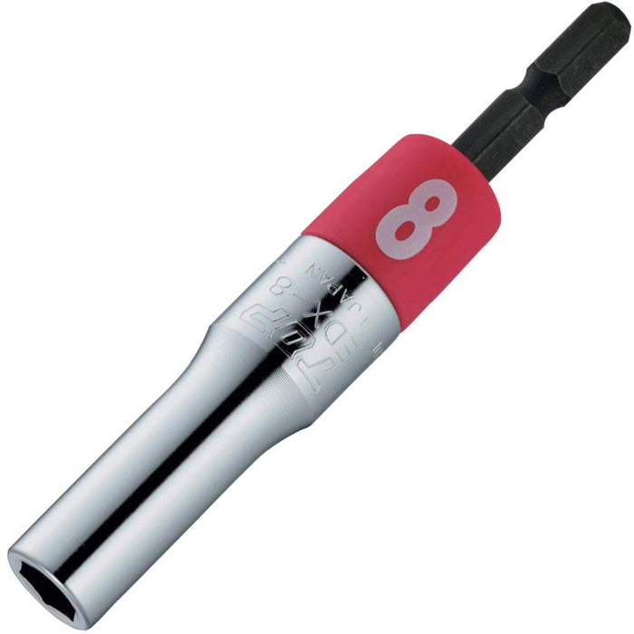 Top Kogyo Alpha 8mm Hex Socket for 18V Drills Reinforced Shaft Japan-Made-Kiichin - The #1 Place for Japanese Goods in Your Hand!