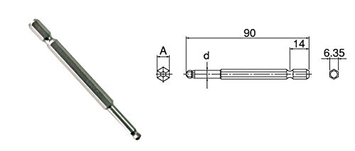 Top Kogyo Electric Drill Bit 5mm for 20° Angles Made in Japan EBP-50-Kiichin - The #1 Place for Japanese Goods in Your Hand!
