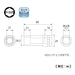 Top Kogyo Impact Deep Socket 21mm 60mm 6-Sided 4-Minute Drive Japan-Kiichin - The #1 Place for Japanese Goods in Your Hand!
