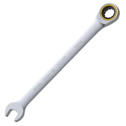 Top Kogyo Ratchet Combination Wrench 10mm 5° Feed Angle Gear Wrench-Kiichin - The #1 Place for Japanese Goods in Your Hand!