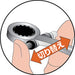 Top Kogyo Ratchet Wrench 24x27mm Switchable 24 Gears Made in Japan-Kiichin - The #1 Place for Japanese Goods in Your Hand!