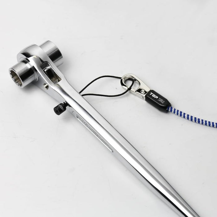 Top Kogyo Ratchet Wrench 17x19mm Fully Polished Extra Thick Japan Made-Kiichin - The #1 Place for Japanese Goods in Your Hand!