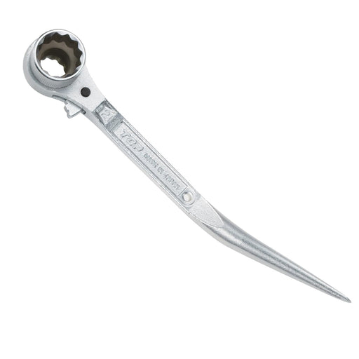 Top Kogyo Short Gacha Ratchet 17x21mm Curved Chisel for Carpenters-Kiichin - The #1 Place for Japanese Goods in Your Hand!