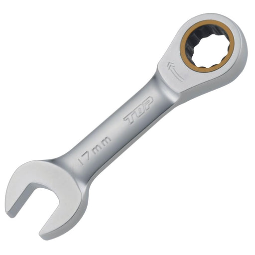 Top Kogyo Short Ratchet Combination 17mm RCW-17S Ultra Compact 5° Angle-Kiichin - The #1 Place for Japanese Goods in Your Hand!