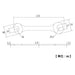Top Kogyo Ultra-Thin Spanner Wrench 24X27mm 3mm Thickness-Kiichin - The #1 Place for Japanese Goods in Your Hand!