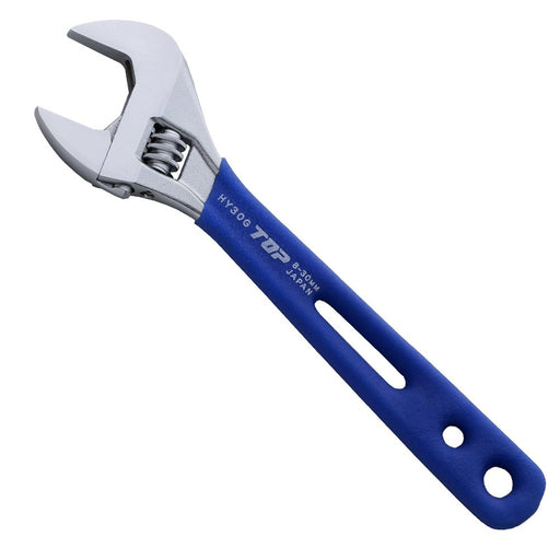 Top Kogyo Wide Monkey Wrench Vinyl Grip 8-30mm Opening Made in Japan-Kiichin - The #1 Place for Japanese Goods in Your Hand!