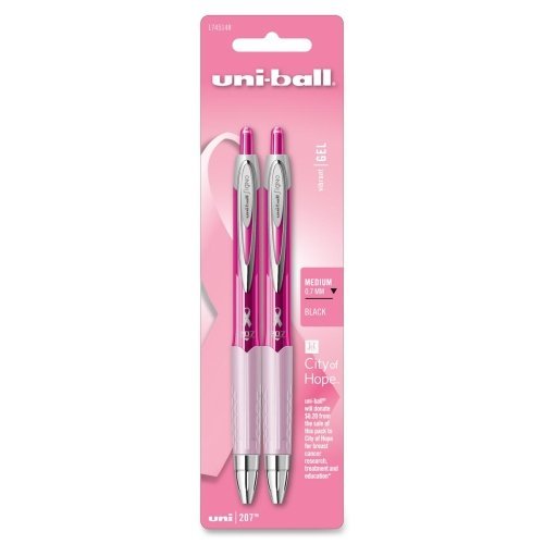 Mitsubishi Pencil Uni-Ball Signo 207 Medium Point Gel 0.7mm Size Pack of 2-Kiichin - The #1 Place for Japanese Goods in Your Hand!