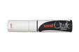 Mitsubishi Pencil Uni Broad 8mm Chisel Tip White Chalk Marker 140095000-Kiichin - The #1 Place for Japanese Goods in Your Hand!