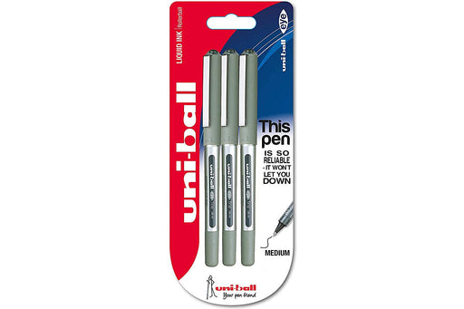 Mitsubishi Pencil Uni-Ball UB-157 Stick Pen Black 3 Pack-Kiichin - The #1 Place for Japanese Goods in Your Hand!