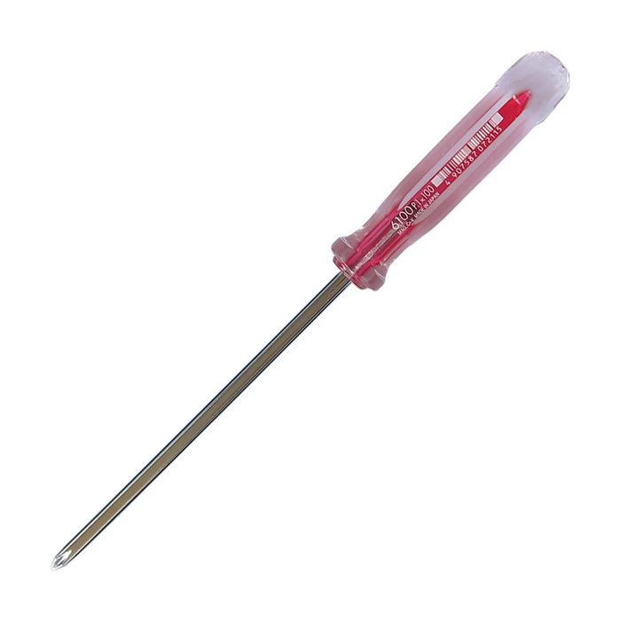 Vessel Crystalline Thin Shaft Driver 1x100 Model 6100 - Vessel Brand-Kiichin - The #1 Place for Japanese Goods in Your Hand!