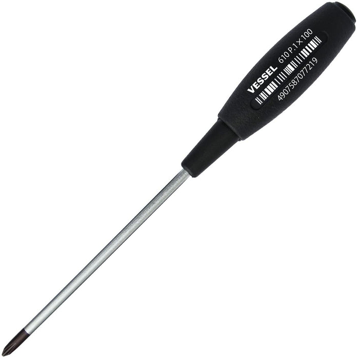 Vessel Cushion Grip Driver Thin Shaft Type One Plus 100 610 Series-Kiichin - The #1 Place for Japanese Goods in Your Hand!
