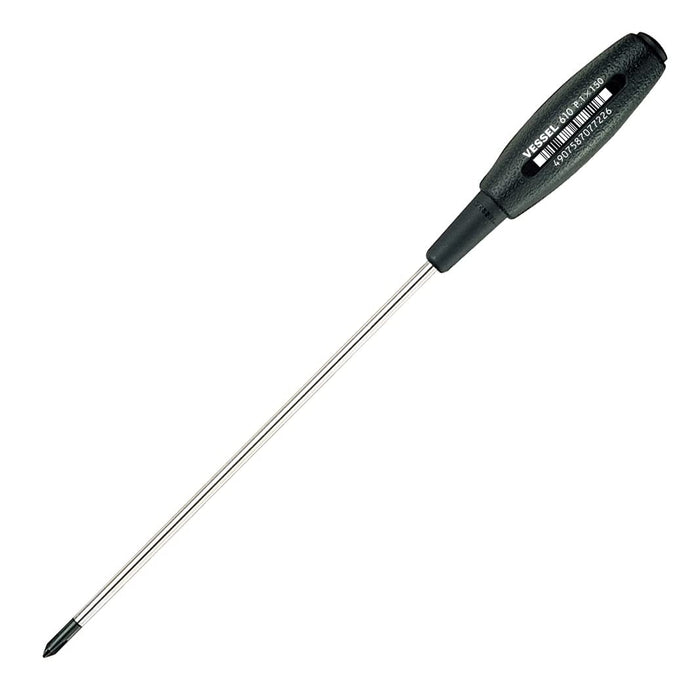 Vessel Cushion Grip Driver Thin Shaft Type +1x150 610 from Vessel Brand-Kiichin - The #1 Place for Japanese Goods in Your Hand!