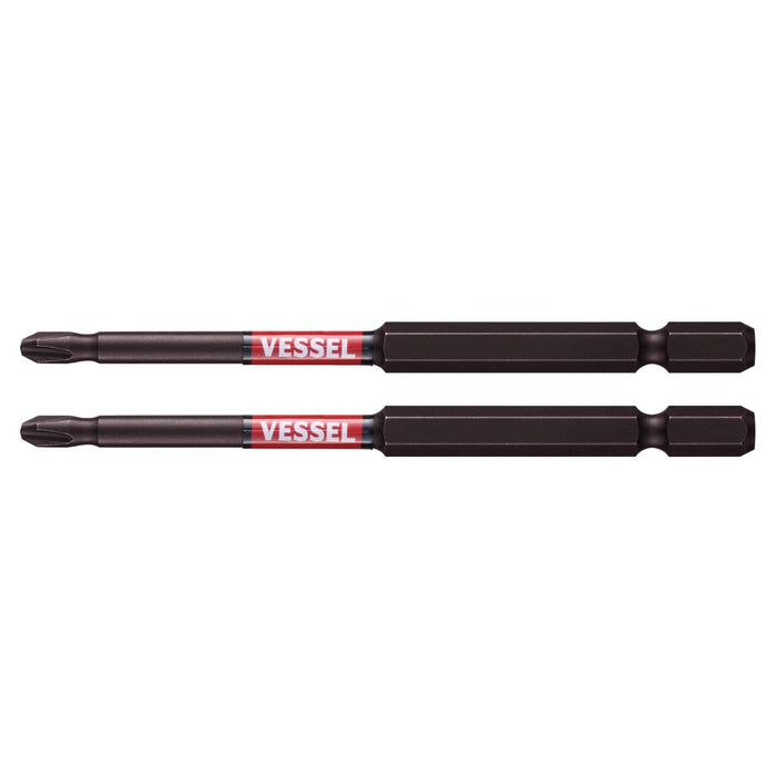 Vessel SS162100 Sakisubo Stepped 2x Bit Sets 4.5mm x 100mm Set of 2-Kiichin - The #1 Place for Japanese Goods in Your Hand!